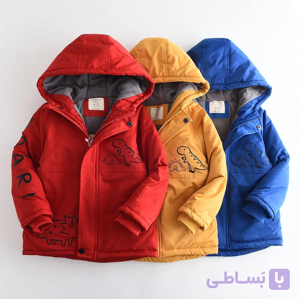 کاپشن پسرانه نانومیکرو طرح داینو — تصویر 1