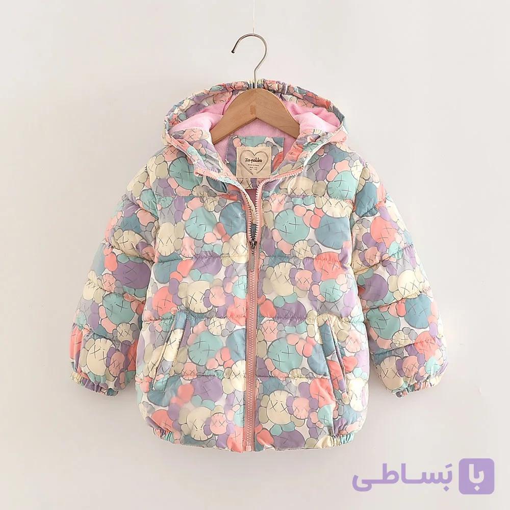 کاپشن دخترانه نانومیکرو طرح دایره — تصویر 1