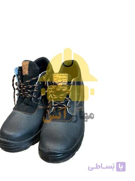 کفش ایمنی فولاد پا از سایز ۳۸ تا ۴۶ دارای استاندارد — تصویر 1