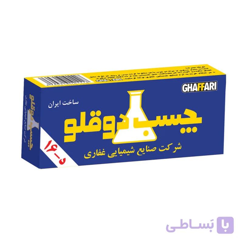 چسب دوقلو غفاری وزن 18 گرمی