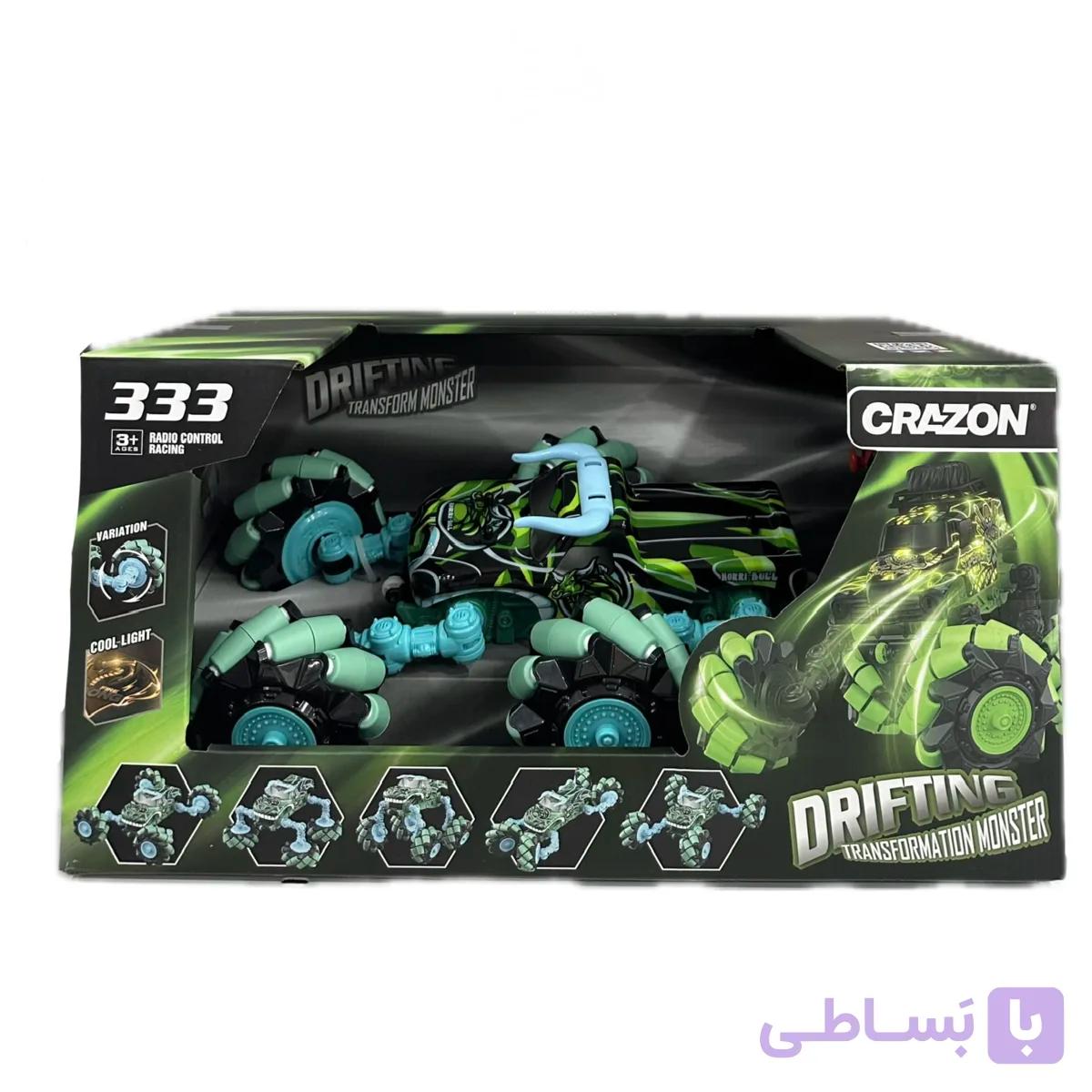 ماشین کنترلی چرخ کپسولی CRAZON