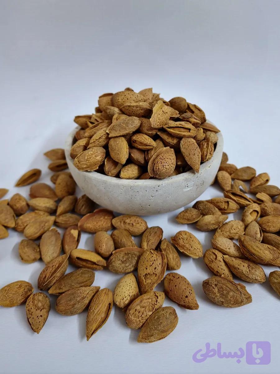بادام پوست کاغذی خام (کد RK4FG)