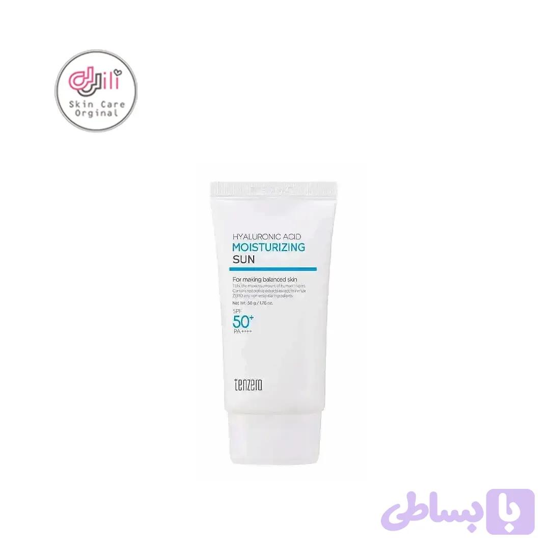 ضدآفتاب هیالورونیک اسید تنزیرو SPF50+