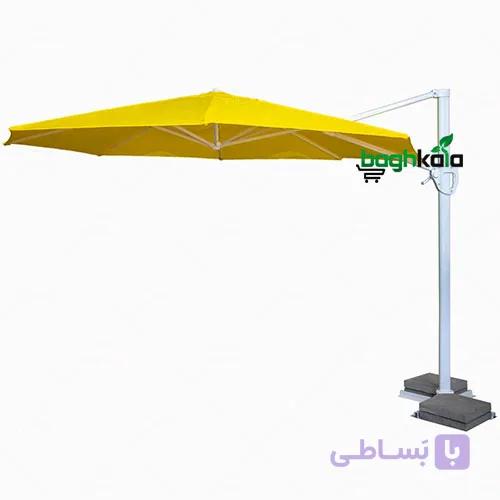 سایبان چتری پایه کنار هشت ضلعی قطر 3.5 متر — تصویر 1