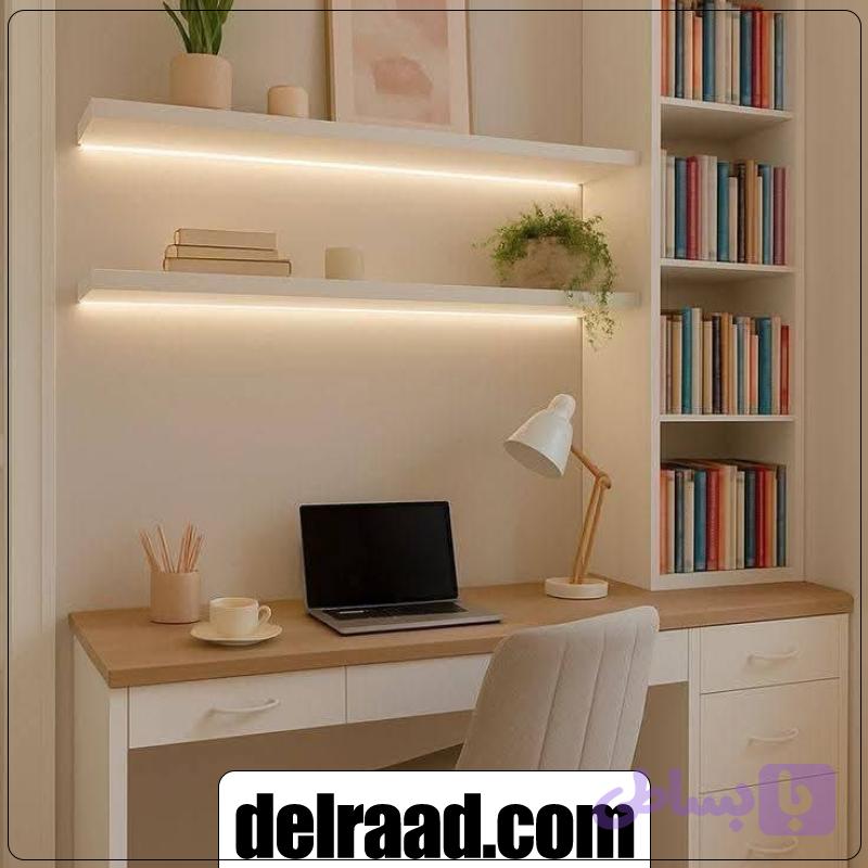 میز کامپیوتر چوبی