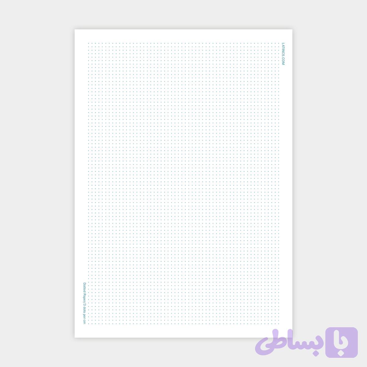 فایل کاغذ نقطه ای — تصویر 1