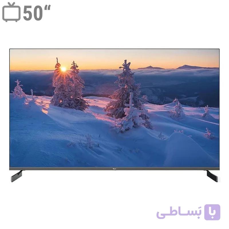 تلویزیون ال ای دی هوشمند جی پلاس مدل GTV-50RU766S سایز 50 اینچ