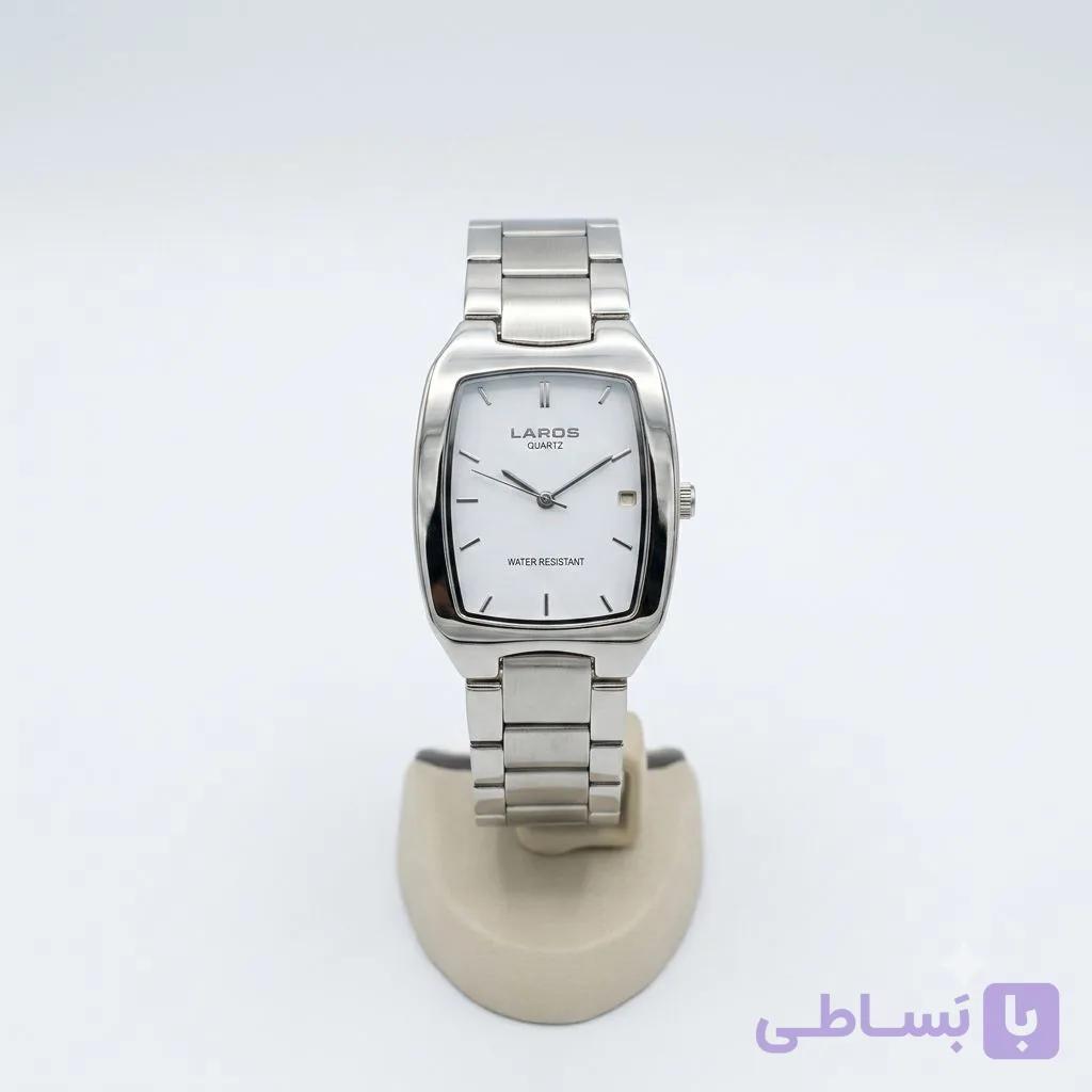 ساعت مچی مردانه لاروس ضدآب موتورژاپنی تک تقویم دار