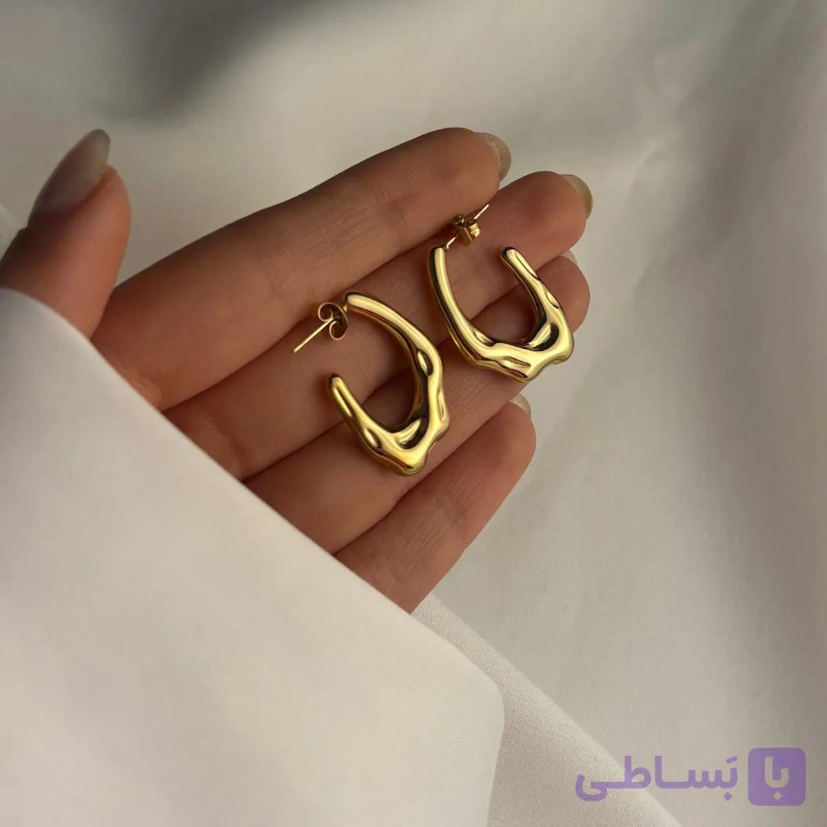 گوشواره استیل ژوپینگ کد32