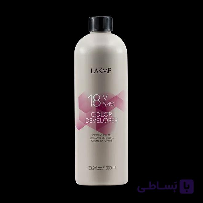 اکسیدان لاکمه ۶ درصد مدل Collage حجم ۱۰۰۰ میلی‌لیتر | Lakme Collage Oxidant 6%