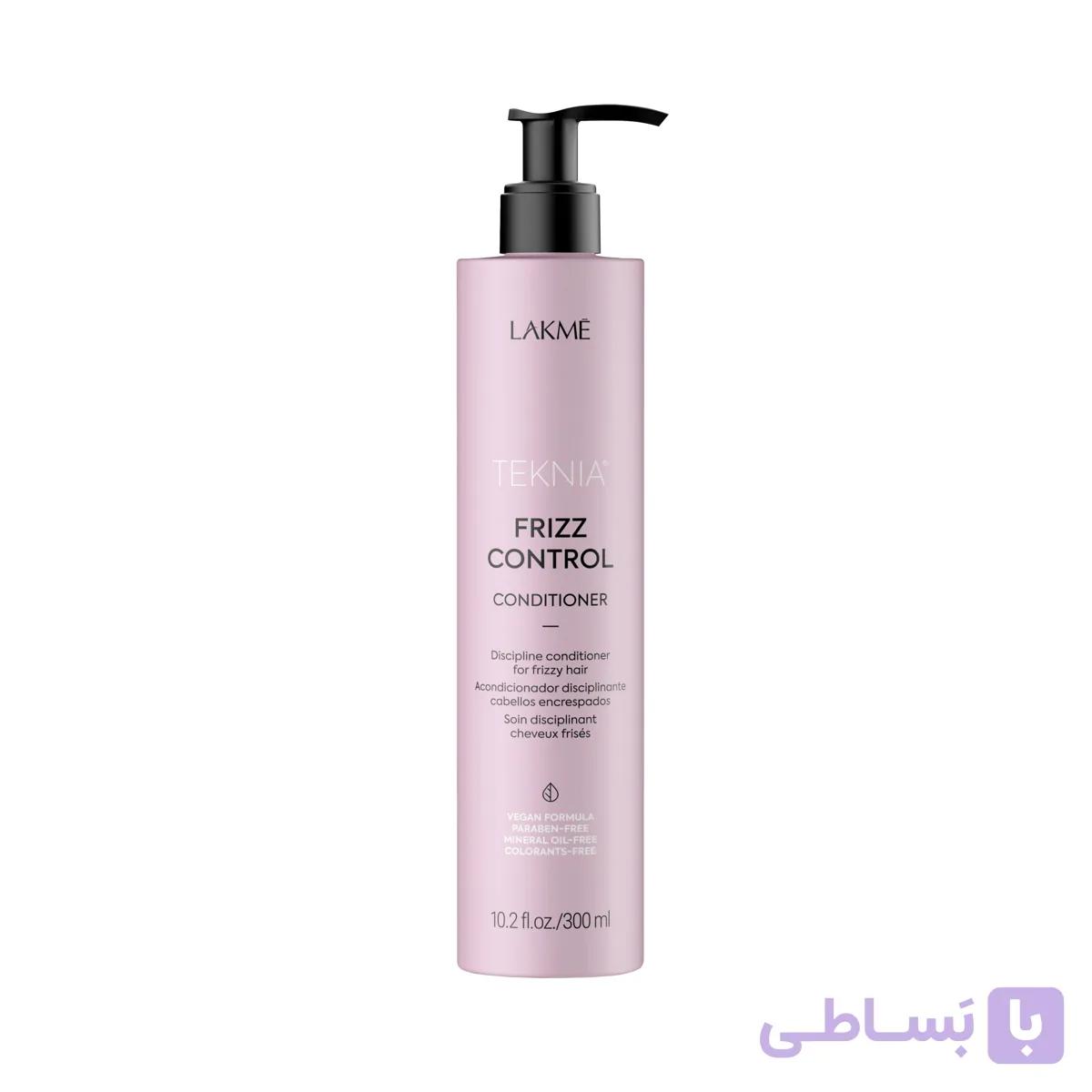 نرم‌کننده مو ضد وز لاکمه مدل Teknia Frizz Control Conditioner حجم 300 میلی‌لیتر