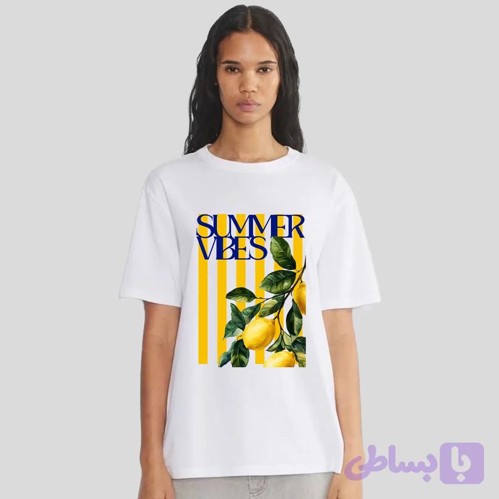 تیشرت SUMMER VBES کد 21896135 — تصویر 1