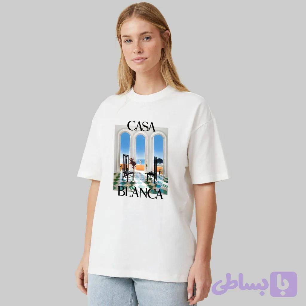تیشرت باکسی CASABLANCA کد 21784788 — تصویر 1