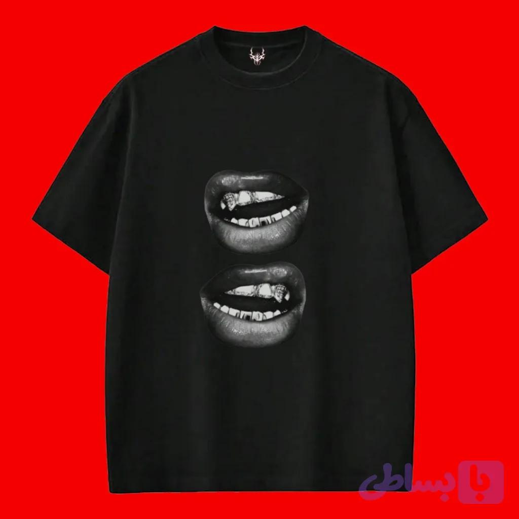 تیشرت لب lip کد01 — تصویر 1