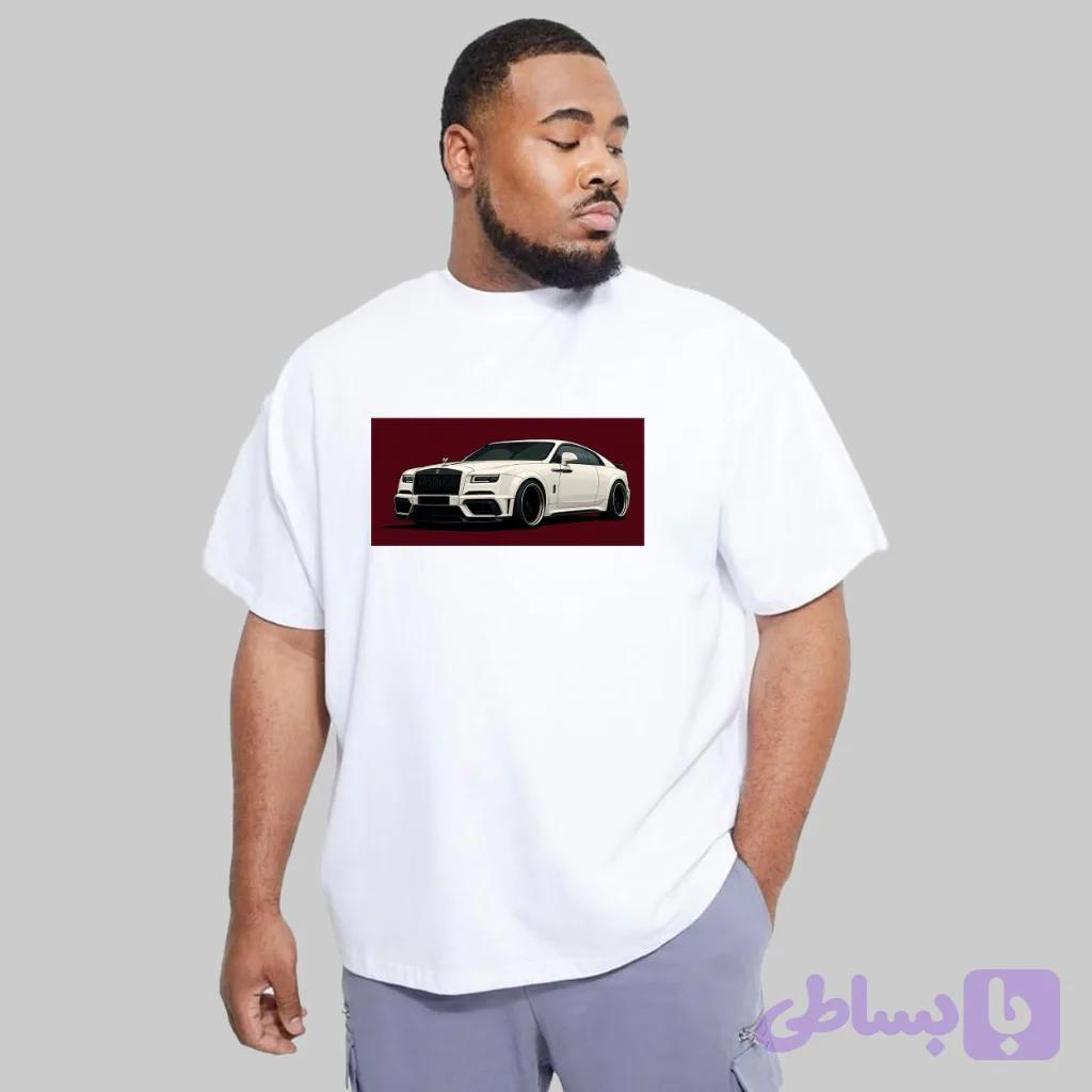 تیشرت باکسی ماشین کد 21446253 — تصویر 1