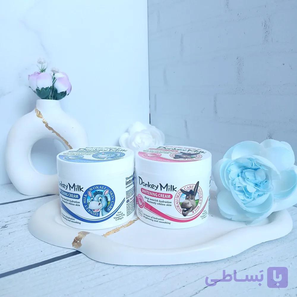 کرم سفید کننده شیر الاغ وکالی