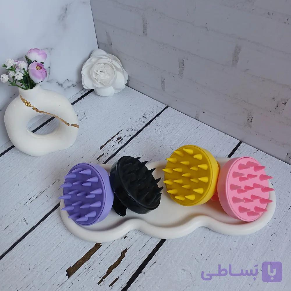 سرشور و ماساژور سر سیلیکونی
