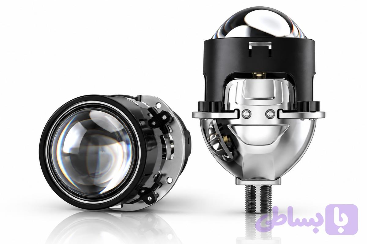 لنز خودرو نور یخی مدل LENS 100 6000K برند LENZO