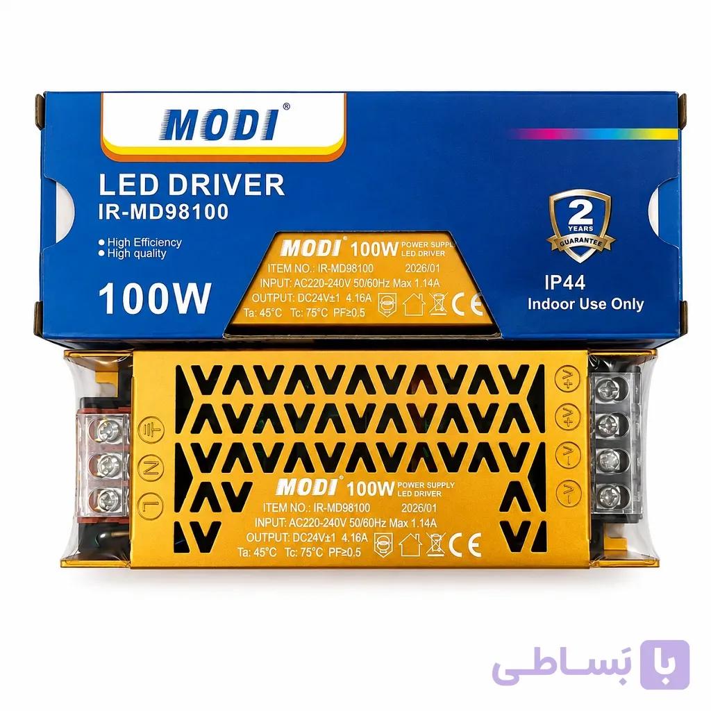 ترانس سوئیچینگ 24 ولت 4.1 آمپر 100 وات مودی مدل IR-MD98100