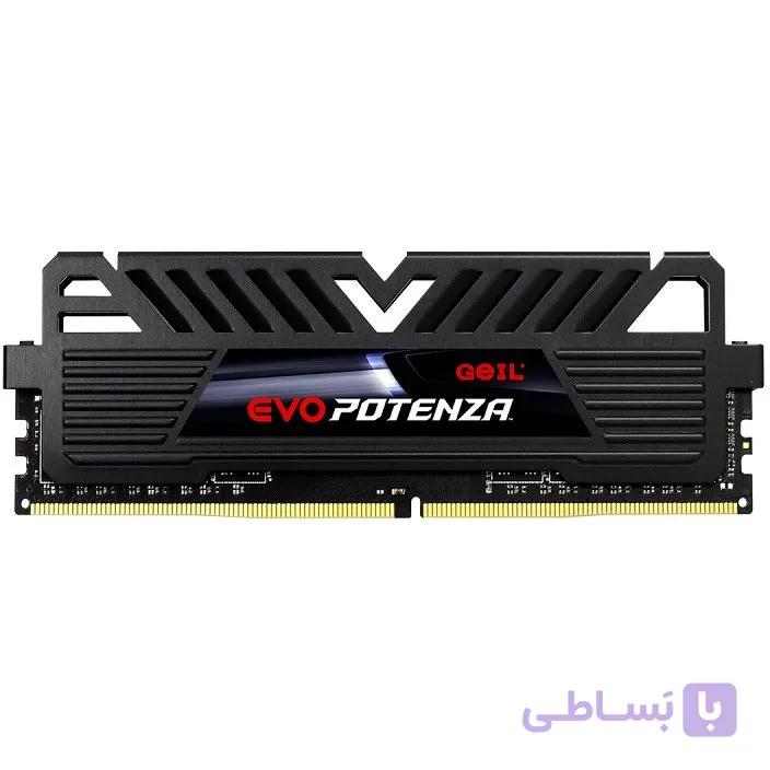 رم دسکتاپ DDR4 تک کاناله ۳۲۰۰ مگاهرتز GEIL EVO POTENZA 16GB