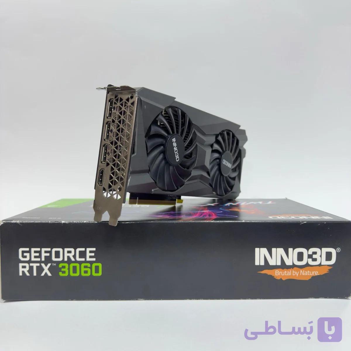 کارت گرافیک اینو تری دی INNO3D RTX 3060 GEFORCE حافظه 12GB — تصویر 1
