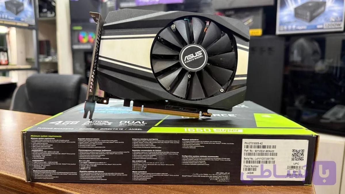 کارت گرافیک ASUS Phoenix GeForce GTX 1650 super 4GB GDDR6 — تصویر 1