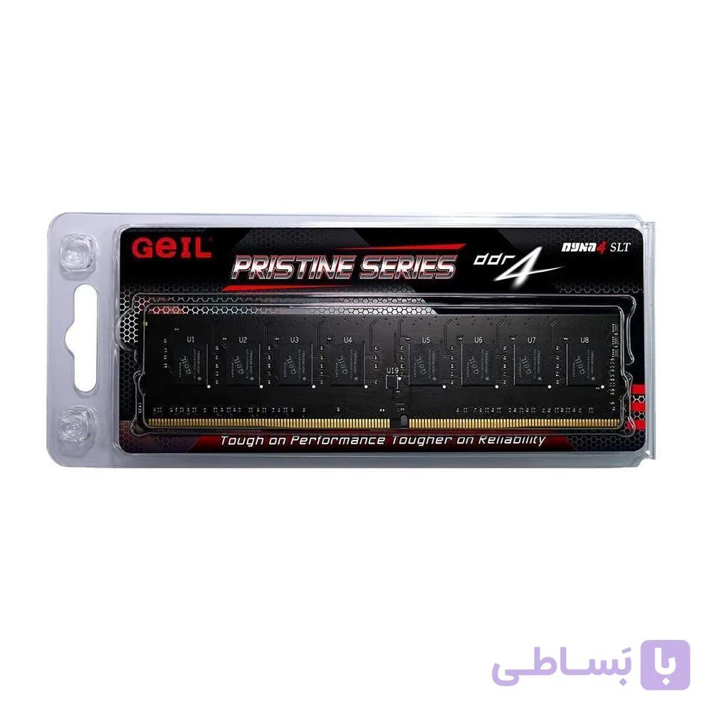 رم دسکتاپ DDR4 تک کاناله GEIL PRISTINE 8GB 2400MHz