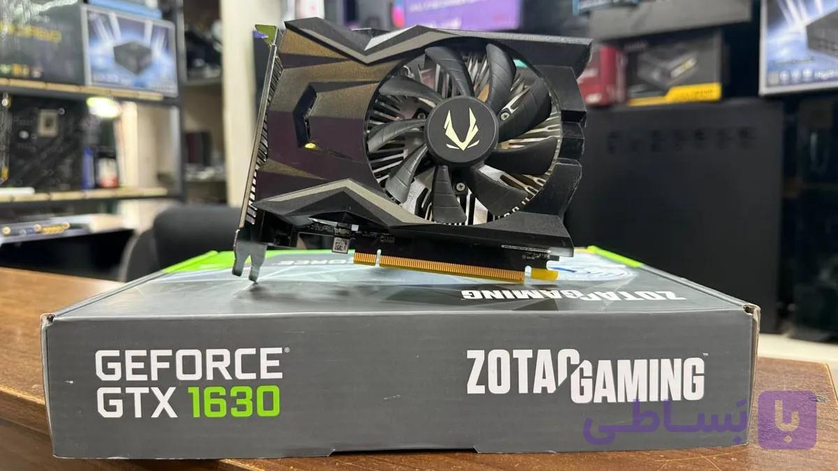 کارت گرافیک زوتک GTX 1630 ظرفیت ۴ گیگابایت GDDR6 — تصویر 1