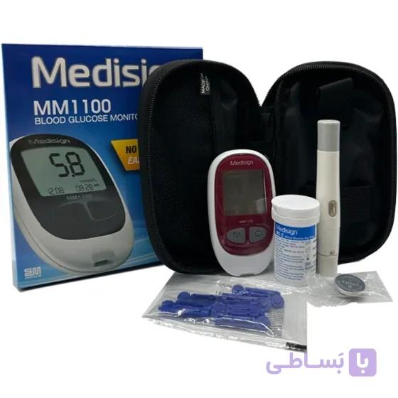 دستگاه تست قند خون مدیساین مدل MM-1100 — تصویر 1