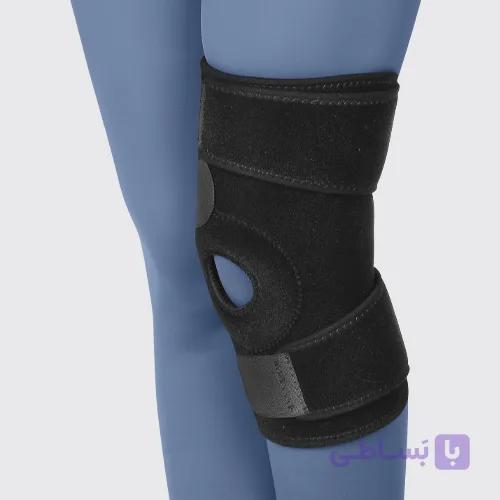 زانوبند تک سایز بلند (نئوپرن) Free size Neoprene Knee Support کد 46200
