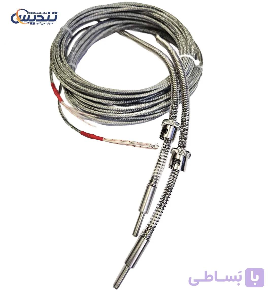 سنسور دما RTD PT100 (M12، سیم دوترمری)