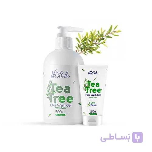 ژل شست و شوی صورت ویتابلا tea tree