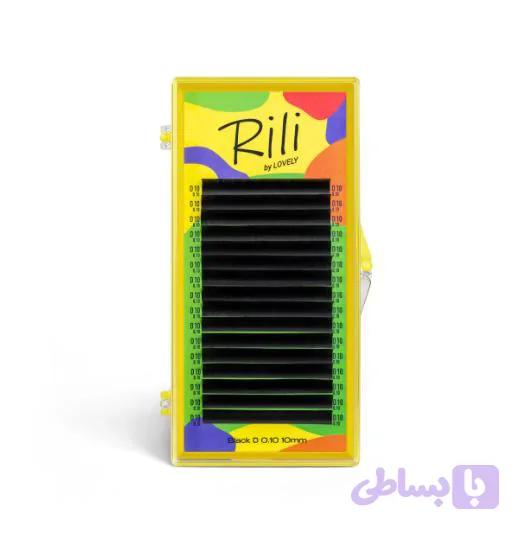 پالت مژه مشکی ریلی اکسترا (سایز 5 تا 20 ) — تصویر 1