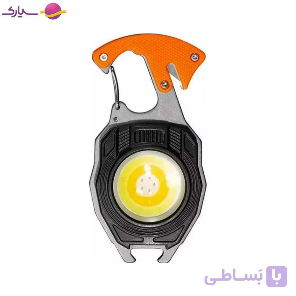 چراغ قوه المنتی شارژی آلمینیومی — تصویر 1