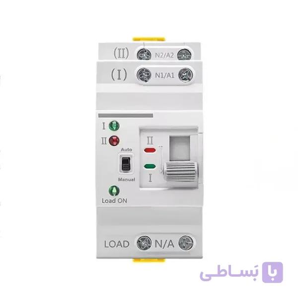 کلید اتوماتیک دوطرفه (ATS) 63 آمپر تک فاز — تصویر 1