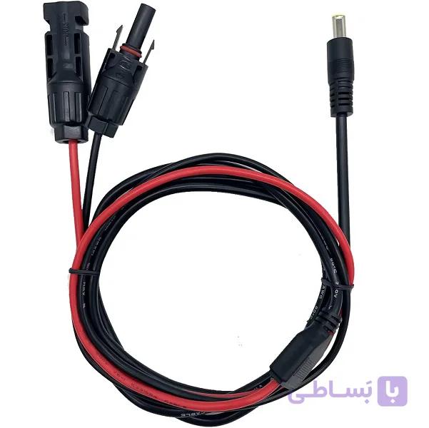 کابل آداپتور کانکتور پنل خورشیدی به DC 8MM، سازگار با ژنراتور خورشیدی و پاور استیشن های خورشیدی قابل حمل — تصویر 1