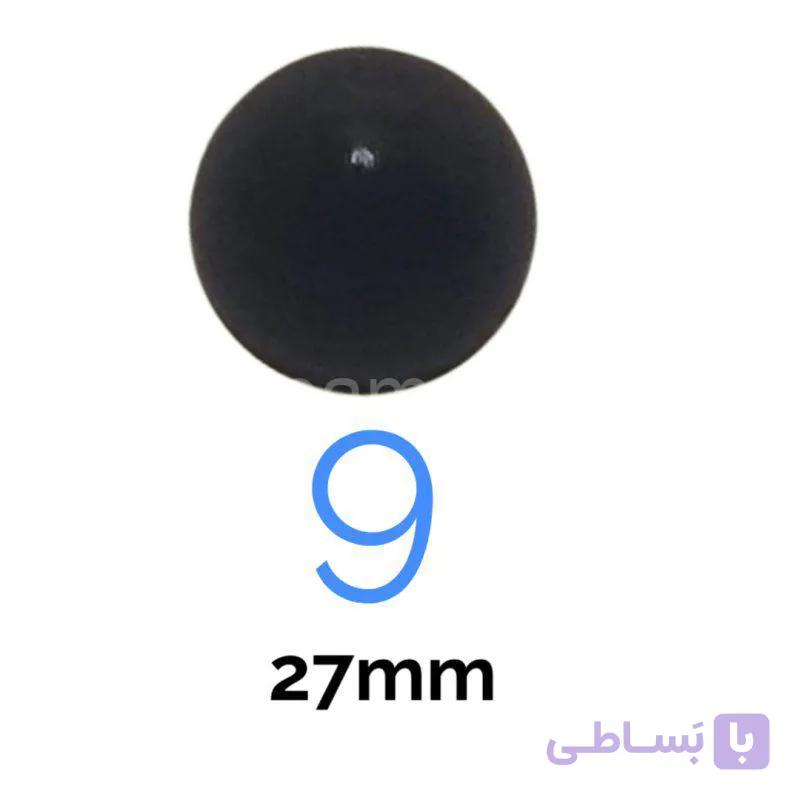 چشم عروسک گرد ۹ (۲۷ میلیمتر) (۲۰۰ عددی) — تصویر 1