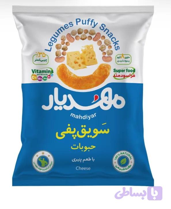 سویق پفی حبوبات با طعم پنیری