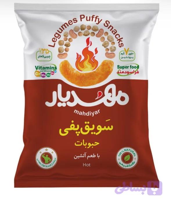 سویق پفی حبوبات با طعم آتشین