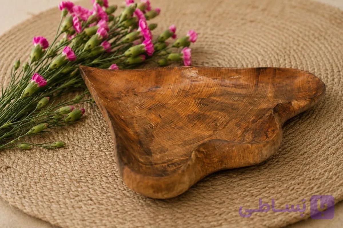 ظرف پذیرایی لوکس و دست‌ساز با روغن گیاهی — تصویر 1