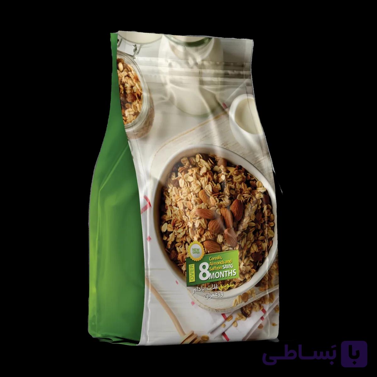سویق غلات، بادام و زعفران — تصویر 1