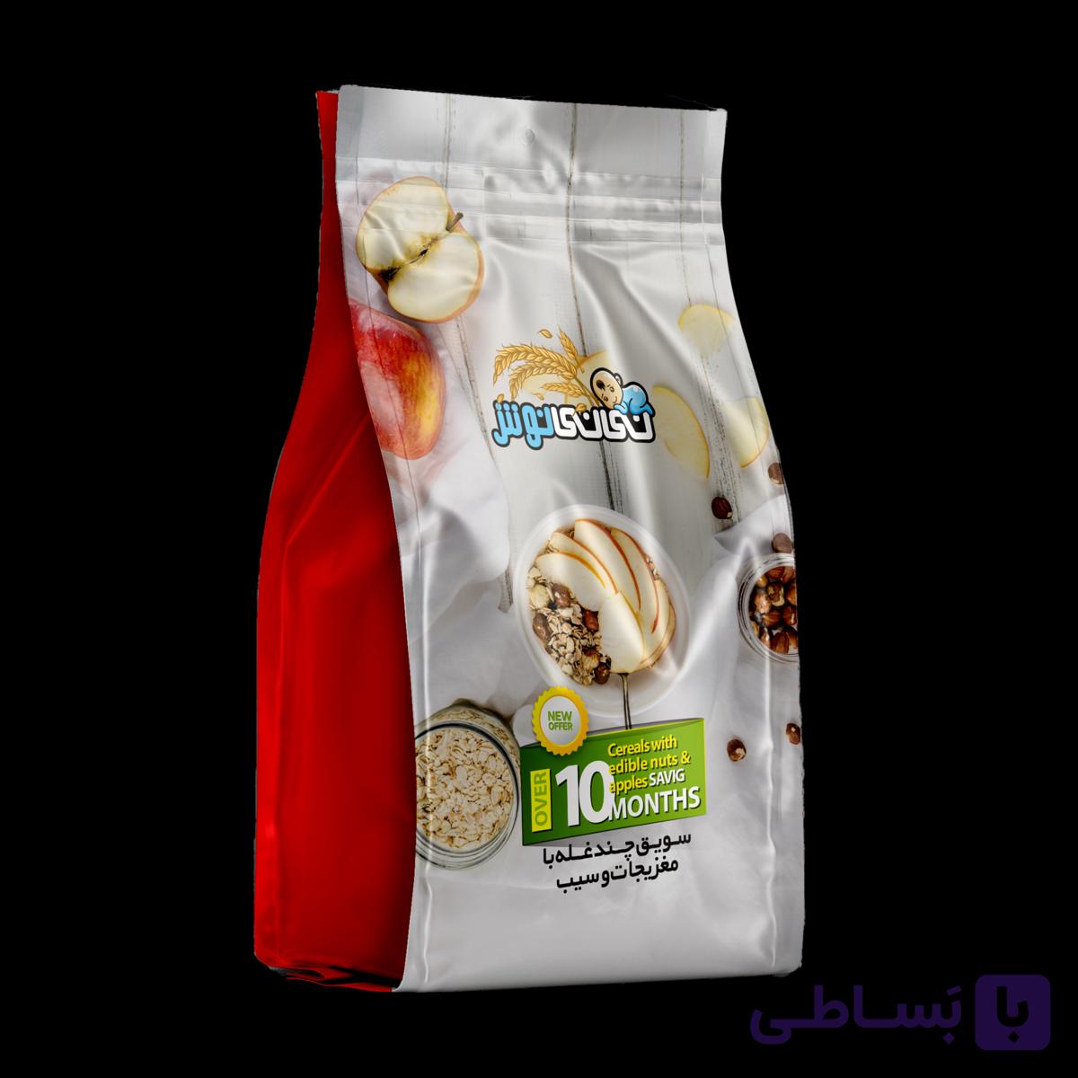 سویق چندغله با مغزها و سیب — تصویر 1
