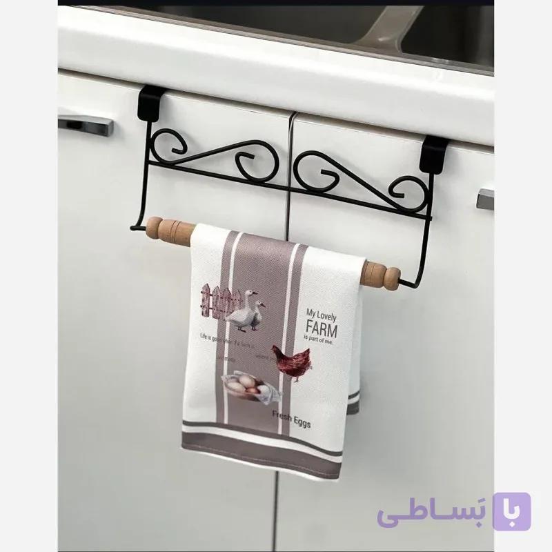 آویز حوله فلزی