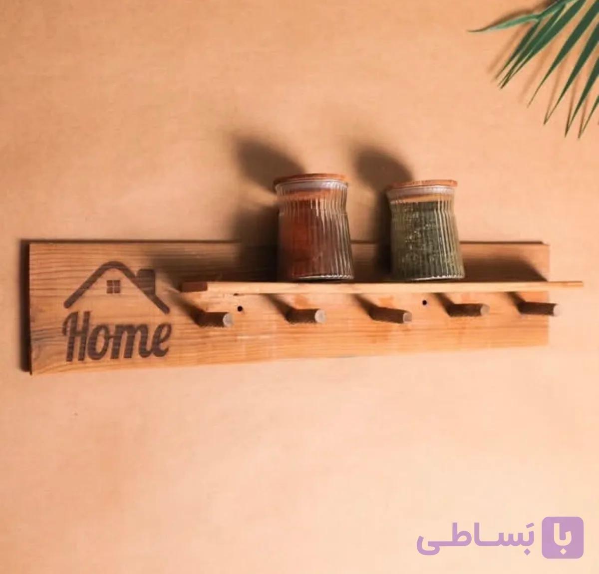شلف چوبی طاقچه دار