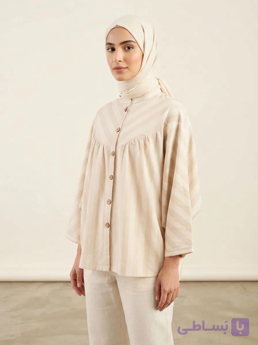شومیز لینن کیمینو