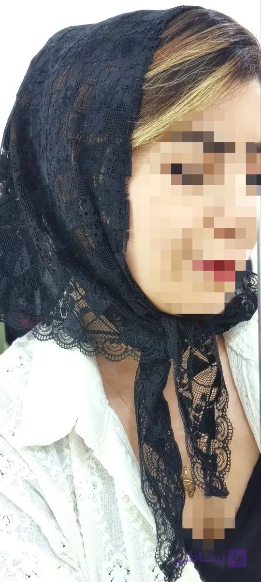 مینی اسکارف سه گوش لبه نوار دوز وندیا