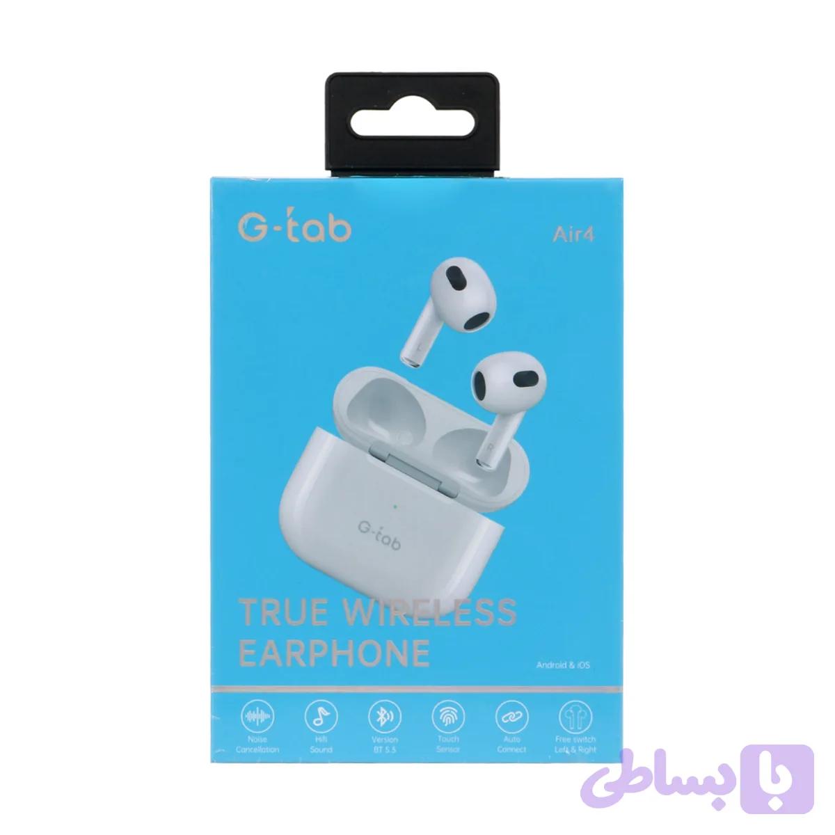 ایرپاد G-Tab Air4 | هندزفری بلوتوثی بی‌سیم — تصویر 1