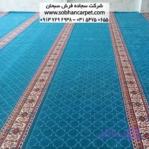 فرش سجاده ای طرح کاشی 700 شانه — تصویر 1