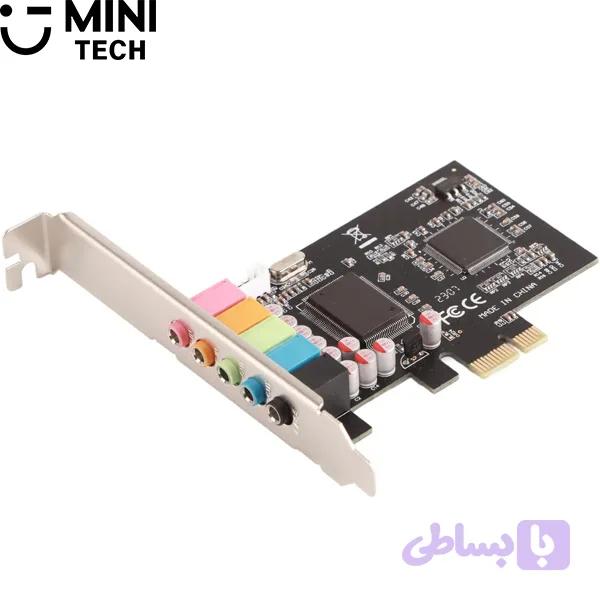 کارت صدا اینترنال PCI-E مینی تک 5.1 کاناله Asmedia — تصویر 1