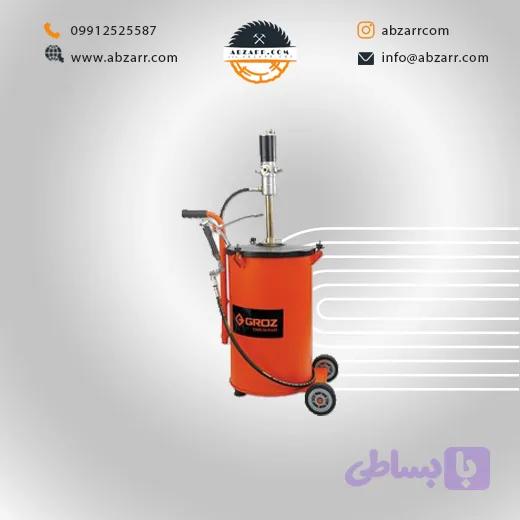 گریس پمپ بادی ۱۵ کیلوگرمGroz BGRP/15